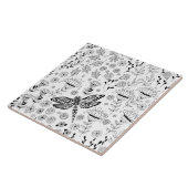 Libellen und Blume Fliese (Seite)