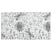 Libellen und Blume Kissenbezug (Vorderseite-Links)