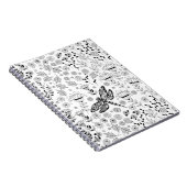 Libellen und Blume Notizblock (Rechte Seite)