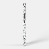 Libellen und Blume Samsung Galaxy Hülle (Rechte Seite)