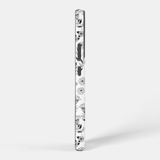 Libellen und Blume Samsung Galaxy Hülle (Rechte Seite)