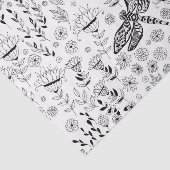 Libellen und Blume Seidenpapier (Ausschnitt)