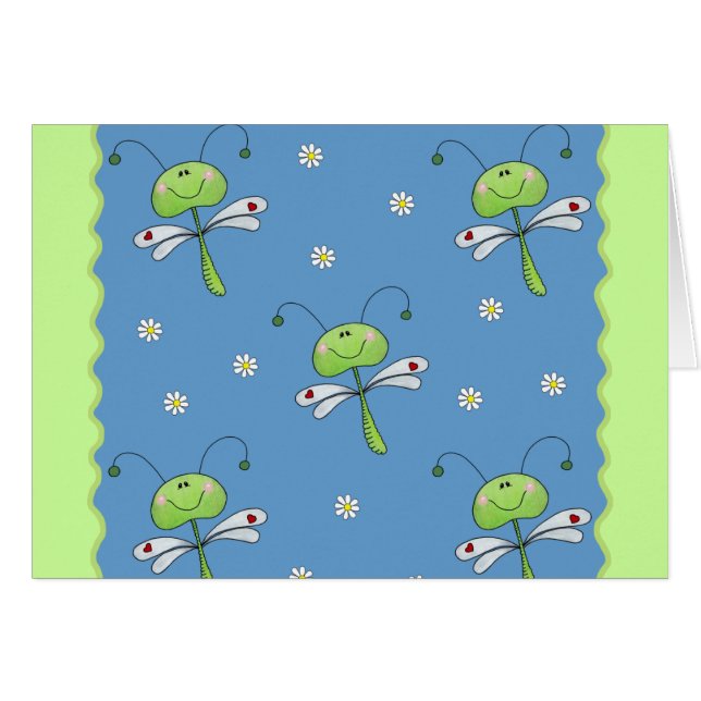 Libellen und Daisies (Vorderseite (Horizontal))