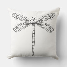 Libellen und Lilien - Malen von Stoffen