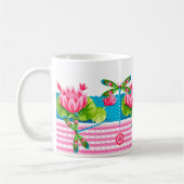 Libellen und Lilien-Tasse Kaffeetasse (Links)