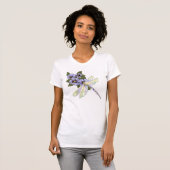 Libellen und Stiefmütterchen T-Shirt (Vorne ganz)