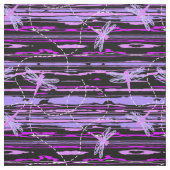 Libellen - Violett Stoff (Muster)