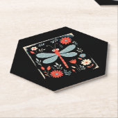 Libellen-Weihnachts-T-Shirt_1 (1) Untersetzer (angewinkelt)