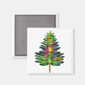 Libellen-Weihnachtsbaum Libellen Xmas Magnet (Vorderseite/Rückseite)
