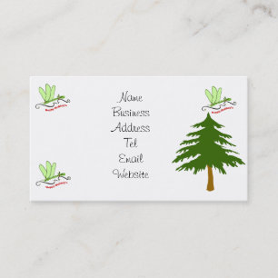 Libellen-WeihnachtsVisitenkarten Visitenkarte