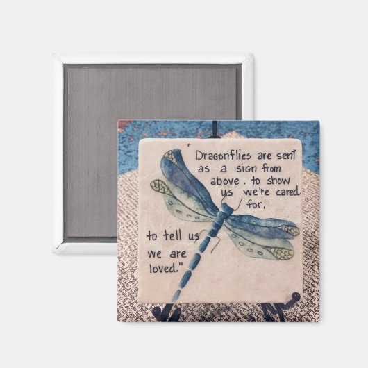 Libellen werden von Above Magnet geschickt (Vorderseite/Rückseite)