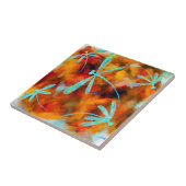 Libellen-Wüsten-Flitzen Fliese (Seite)