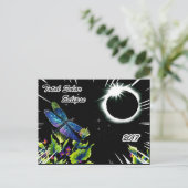 Libellenbeobachtung der totalen Sonnenstrahlen 201 Postkarte (Stehend Vorderseite)