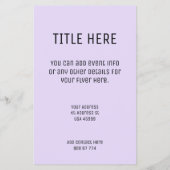 Libellenfliege Flyer (Hinten)