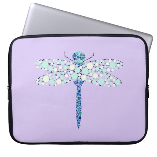 Libellenfliege Laptopschutzhülle (Vorderseite)