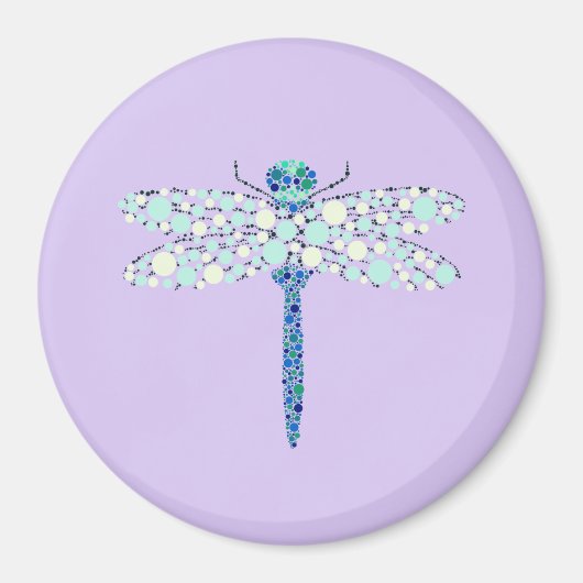 Libellenfliege Magnet (Vorne)