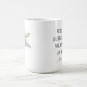 Libellenfreundschaft selten schön aufbauend kaffeetasse (Mittel)