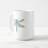 Libellenfreundschaft selten schön aufbauend kaffeetasse (Vorderseite Links)