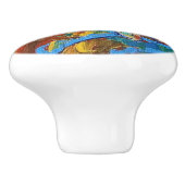 Libellengriff Keramikknauf (Seitenansicht)