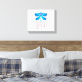 Libellenherz Leinwanddruck (Insitu (Schlafzimmer))