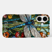 Libellenkunst Boho floral botanisch  Case-Mate iPhone Hülle (Rückseite (Horizontal))