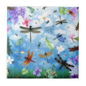 Libellenkunst-Nola kelsey Fliese (Vorderseite)