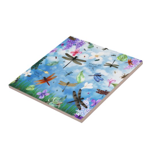 Libellenkunst-Nola kelsey Fliese (Seite)