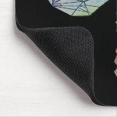 Libellenlächeln Oft Positiv Denken Zitat Mousepad (Ecke)