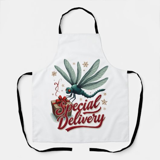 Libellenlieferung Geschenk Schürze (Vorderseite)