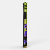 Libellenlotus und lila Blume Case-Mate iPhone Hülle (Hinten/Rechts)