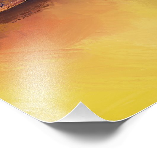 Libellenmalerei Fotodruck (Ecke)