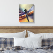 Libellenmalerei Leinwanddruck (Insitu (Schlafzimmer))