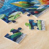 Libellenmosaik, Blumen, Fliesen, Geschenk, Puzzle (Seite)