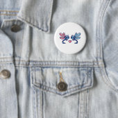 Libellenpaar am Valentinstag der Liebe Button (Beispiel)