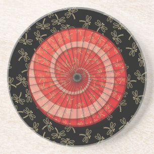 Libellentanz Getränkeuntersetzer