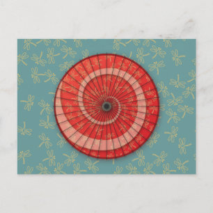 Libellentanz Postkarte