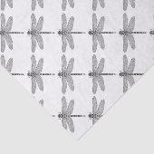 Libellentintenillustration Seidenpapier (Ausschnitt)