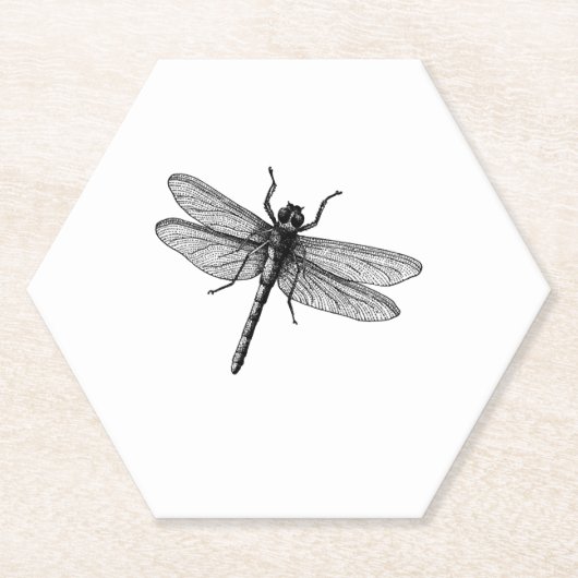 Libellenzubehör Untersetzer (Vorderseite)