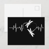 Libellienliebhaber-Geschenk| Lustiger Libellen-Her Postkarte (Vorne/Hinten)