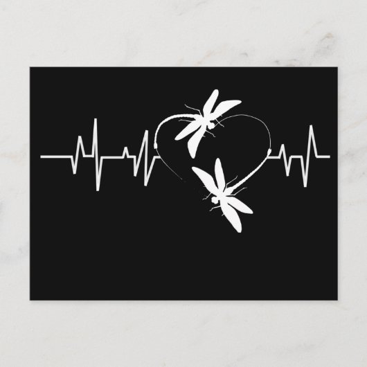 Libellienliebhaber-Geschenk| Lustiger Libellen-Her Postkarte (Vorderseite)