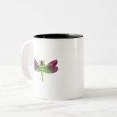Libellule Zweifarbige Tasse (Vorderseite Links)