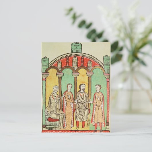 Liber Feudorum Postkarte (Stehend Vorderseite)