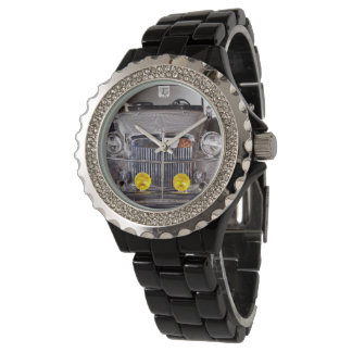 Liberace Crystal Duesenberg Grill Uhr