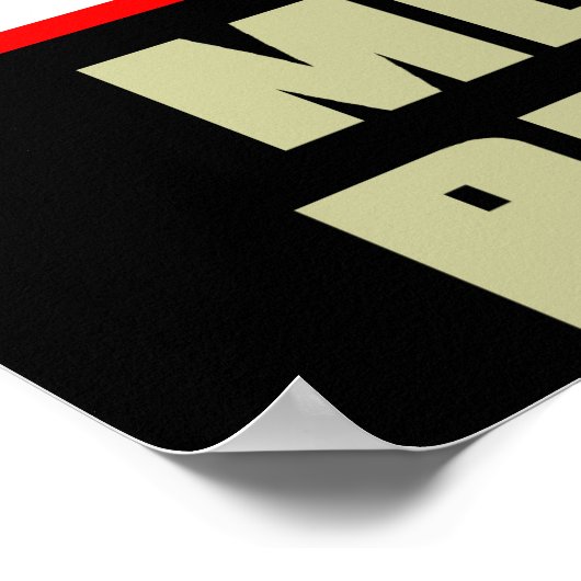 Liberal Lie #666 Poster (Ecke)