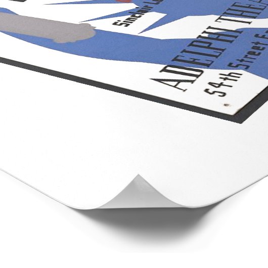 Liberal, Poster WPA Es kann hier 1936 nicht passie (Ecke)