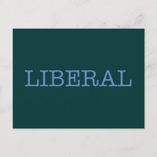 Liberal Postkarte (Vorderseite)