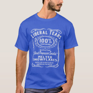 Liberal-Risse von geschmolzenen Schneeflocken # T-Shirt