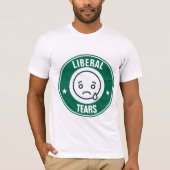 LIBERAL TEARS Funny Conservative T - Shirt (Vorderseite)