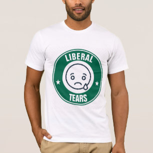 LIBERAL TEARS Funny Conservative T - Shirt