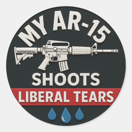 LIBERAL TEARS STICKERS (Vorderseite)